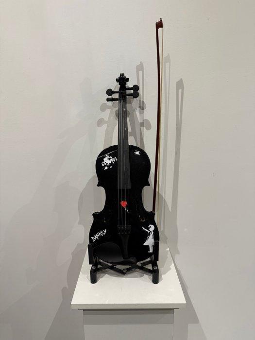 ArtPej - Violon Banksy Girl Balloon, Antiquités & Art, Art | Objets design