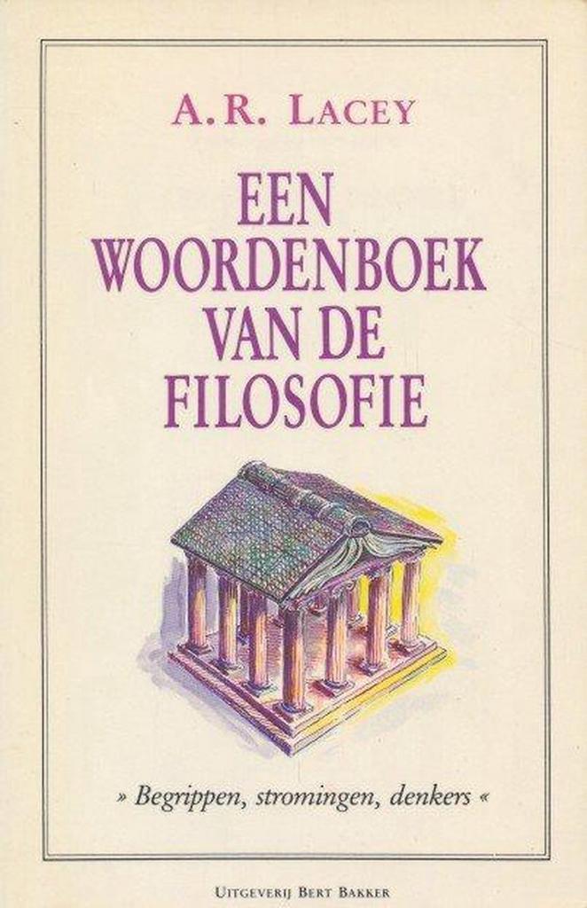 WOORDENBOEK FILOSOFIE 9789035105638 Lacey, Boeken, Filosofie, Gelezen, Verzenden