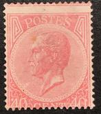 België 1865/1866 - Leopold I in profiel - 20A - 40 centimes, Gestempeld