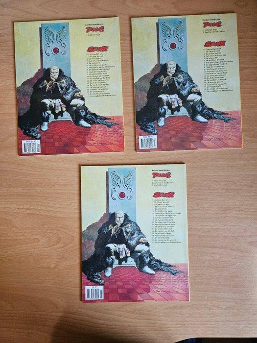 Trigië 1 t/m 19 - complete reeks SC - 19 Album - 1992/1998, Boeken, Stripverhalen