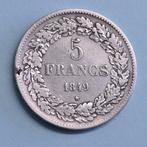 Belgique. Léopold Ier. 5 Francs 1849 Gelauwerd (Sans prix de, Timbres & Monnaies