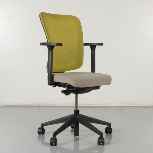 Ahrend A190 bureaustoel, groen / mesh, 3D armleggers, Huis en Inrichting, Bureaustoelen, Gebruikt, Ophalen of Verzenden