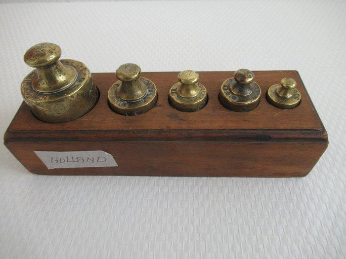 Gewichten (8) - Nederland, België, Duitsland, Polen,, Antiek en Kunst, Antiek | Wandborden en Tegels