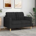 120cm Zwarte Bank | Retour Deal | Nu Mega Korting (zetel), Verzenden, 75 tot 100 cm, Rechte bank, Minder dan 150 cm
