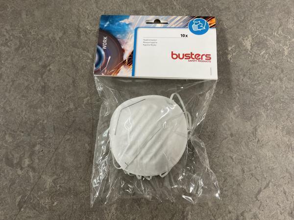Veiling - 10x Busters mondmasker 10-pack, Tuin en Terras, Werkkleding, Nieuw