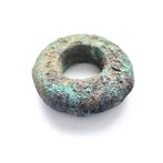 Oud-Chinees Brons Bi Disc Travelling Bead Talisman - 52 mm, Antiek en Kunst