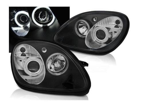 CCFL Angel Eyes koplampen Black geschikt voor Mercedes R170, Autos : Pièces & Accessoires, Éclairage, Envoi