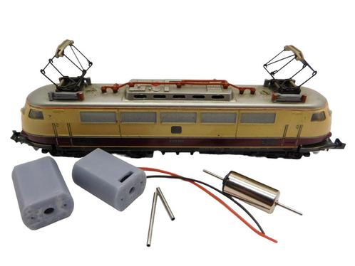 micromotor NM042 motor ombouwset voor Minitrix E 03, Hobby & Loisirs créatifs, Trains miniatures | Échelle N, Envoi