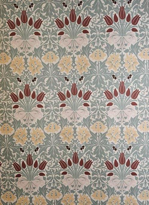 Tissu William Morris, nappe Art Nouveau, édition limitée -, Antiek en Kunst, Antiek | Meubels | Tafels