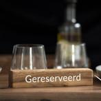 Gereserveerd Bordje Juglann Notenhout, Verzenden