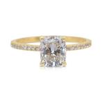 Ring - 18 karaat Geel goud -  1.62ct. tw. Diamant, Handtassen en Accessoires, Ringen, Nieuw