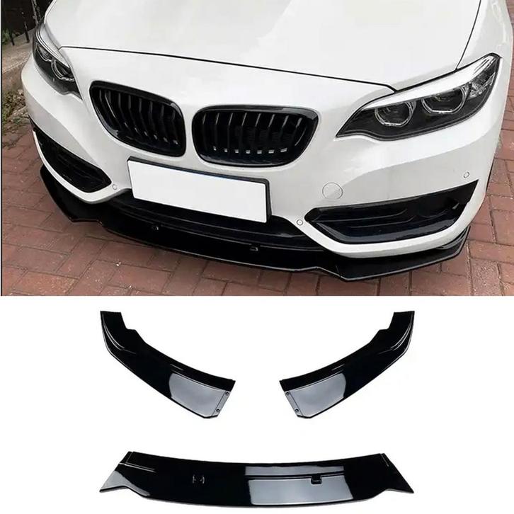 Splitter voorspoiler spoiler lip passend voor BMW F22 F23 me, Auto diversen, Auto-accessoires, Verzenden
