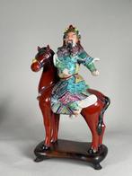 Figure - GUAN GONG - Porcelaine - Chine, Antiek en Kunst