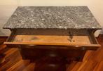 Commode - Noyer, Marbre, Antiek en Kunst
