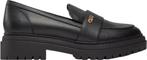 Michael Kors Parker Lug Loafer Dames - Zwart - Maat 40, Kleding | Dames, Verzenden, Nieuw