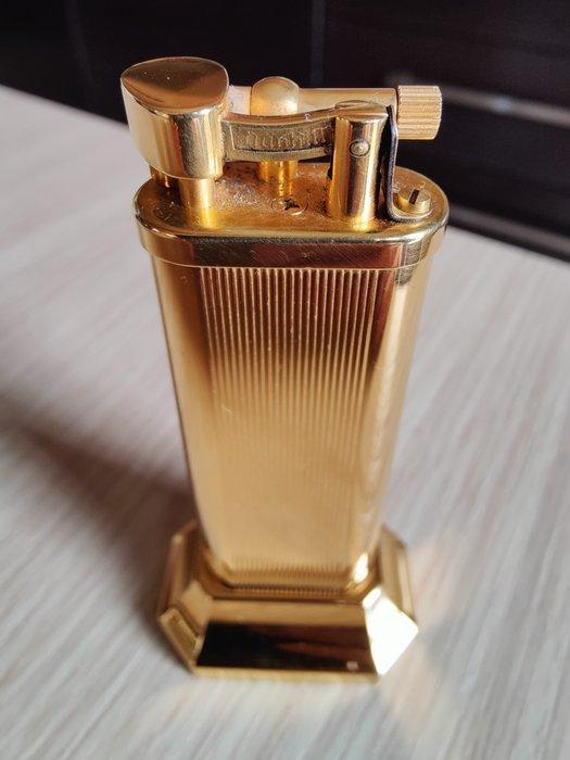 Dunhill - Tafelaansteker - Verguld, Verzamelen, Rookartikelen, Aanstekers en Luciferdoosjes