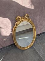 Spiegel - Glas, Hout - Houten spiegel, Antiek en Kunst