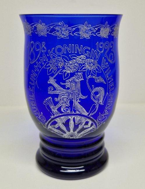 Glasfabriek Leerdam - A.D. Copier - Tasse - Verre - Bière de, Antiek en Kunst, Antiek | Glaswerk en Kristal