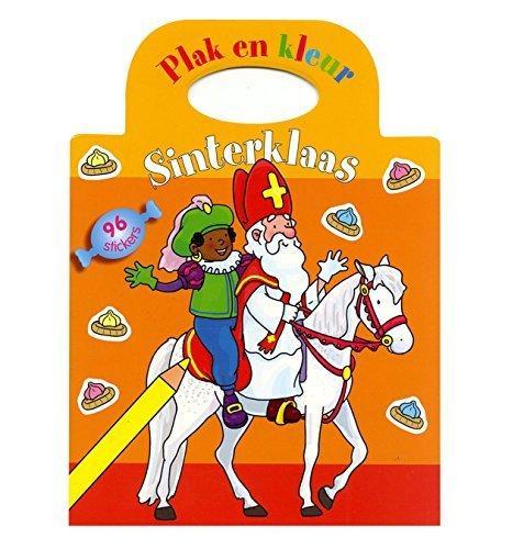 Sinterklaas Plak en Kleur 9789037473490, Livres, Livres Autre, Envoi