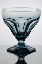 Val Saint Lambert - Kom - Bleu Pompéi - Kristal, Antiek en Kunst, Antiek | Glaswerk en Kristal