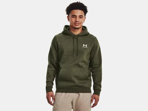 Under Armour Icon Fleece Hoodie-Grn - Maat SM, Kleding | Heren, Truien en Vesten, Groen, Nieuw, Maat 46 (S) of kleiner, Ophalen of Verzenden