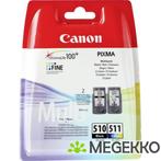 Canon PG-510 Zwart / CL-511 kleur Multi Pack, Informatique & Logiciels, Verzenden