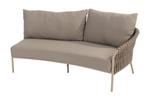 4 Seasons Outdoor Comino 2-zitsbank latte met armleuning, Tuin en Terras, Nieuw