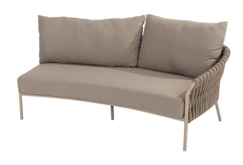 4 Seasons Outdoor Comino 2-zitsbank latte met armleuning, Tuin en Terras, Tuinsets en Loungesets