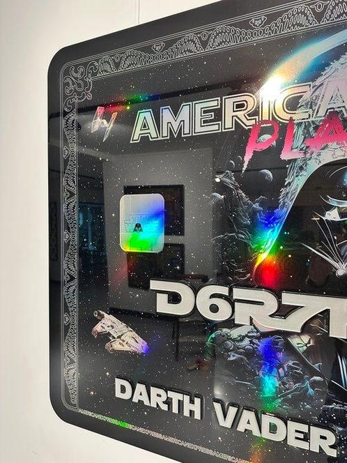 Van Apple Art - Darth Vader - Amex - XXL - Masterpiece, Antiek en Kunst, Kunst | Schilderijen | Modern