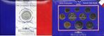 Série complète France Frankreich 10 Munzen 1999 ( franken., Verzenden, België