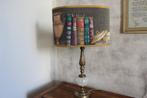 Lampe de table - avec abat-jour en tissu vintage