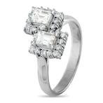 Ring Platina, Platina- en 1,74 ct diamanten ring - 1.74ct.