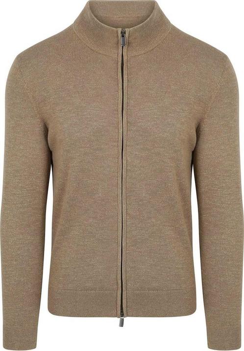 Suitable Vest Slub Yarn Beige maat Maat 48/50 (M) Heren, Vêtements | Hommes, Pulls & Vestes, Envoi