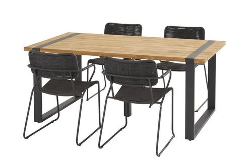 Taste by 4 Seasons Swing tuinset antraciet met Alto tafel, Tuin en Terras, Tuinsets en Loungesets