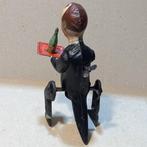 Distler - Blikken speelgoed - Waiter Carrying A Tray With A, Antiek en Kunst, Antiek | Speelgoed