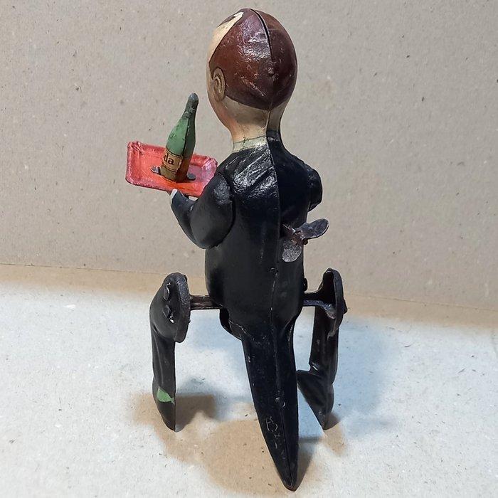 Distler - Blikken speelgoed - Waiter Carrying A Tray With A, Antiek en Kunst, Antiek | Speelgoed