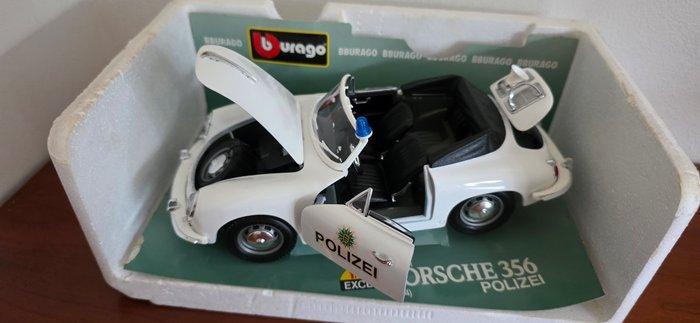 Bburago 1:18 - Modelauto - Porsche 356 Polizei, Hobby en Vrije tijd, Modelauto's | 1:5 tot 1:12