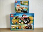 Lego Set - City - 60287 Tractor + 60344 Chicken Henhouse, Kinderen en Baby's, Nieuw