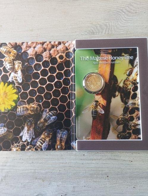Malta. 2 Euro 2024 Honey Bee + Cittadella (2 monedas), Postzegels en Munten, Munten | Europa | Euromunten