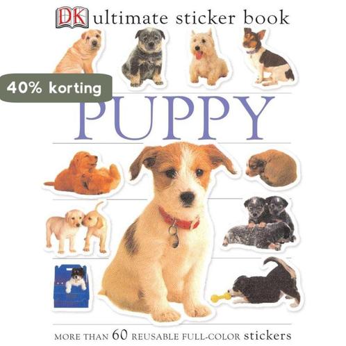Puppy [With More Than 60 Reusable Full-Color Stickers], Boeken, Overige Boeken, Gelezen, Verzenden