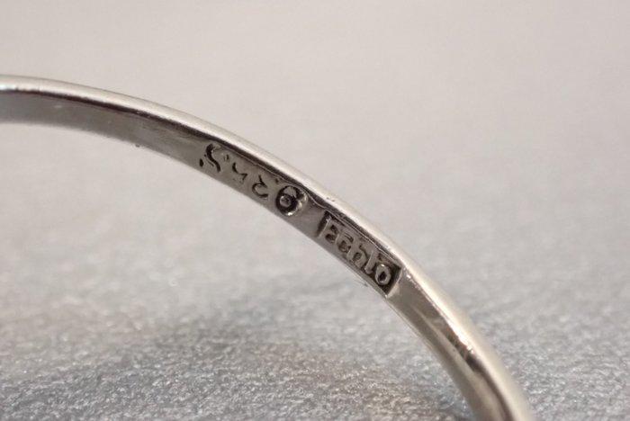 Diamant - Zilver - Ring - Art Deco Diamant Onyx, Antiquités & Art, Art | Objets design