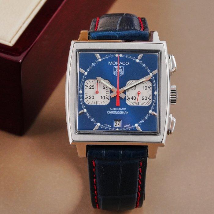 TAG Heuer - Monaco Steve McQueen Chronograph - Zonder, Handtassen en Accessoires, Horloges | Heren