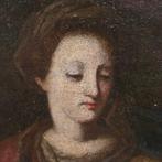 Simone Barabino (1585-1620), Seguace - Madonna con bambino e, Antiek en Kunst, Kunst | Schilderijen | Klassiek