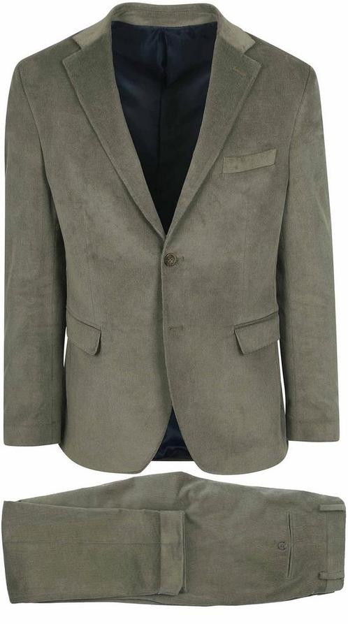 Suitable Corduroy Kostuum Groen maat Maat 56/58 (XL) Heren, Kleding | Heren, Kostuums en vesten, Groen, Nieuw, Maat 56/58 (XL)