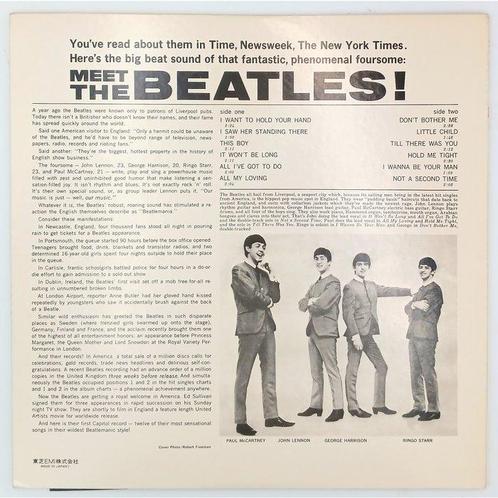 Beatles - Meet The Beatles! - Vinylplaat - Japanse persing -, Cd's en Dvd's, Vinyl Singles