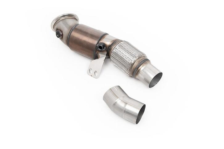 Downpipe met grote boring en Hi-Flow Sports Cat | BMW / Toyo, Auto-onderdelen, Uitlaatsystemen, Nieuw, Verzenden