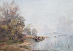 Klaus Richter (1887-1948) - Fischerboote am Chiemsee, Antiek en Kunst