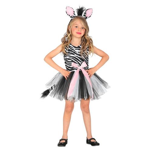 Zebra Kostuum Meisje, Enfants & Bébés, Costumes de carnaval & Déguisements, Envoi