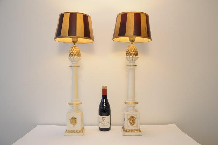 ALESSI - Tafellamp (2) - Set stijlvolle Italiaanse, Antiek en Kunst, Antiek | Overige Antiek