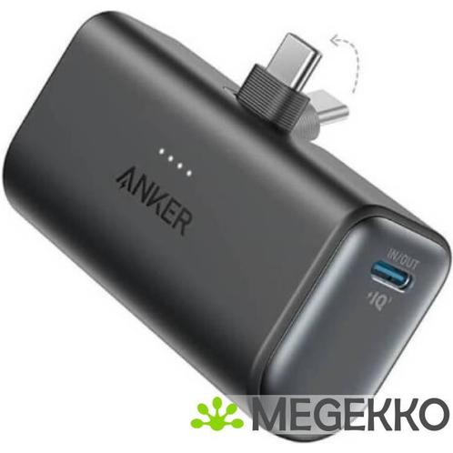 Anker Nano 5000 mAh Zwart, Télécoms, Batteries externes, Envoi
